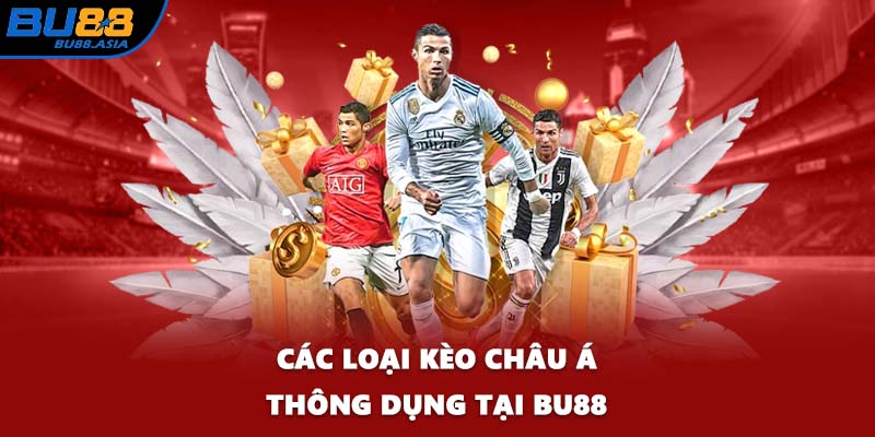 Các loại kèo châu Á thông dụng tại BU88